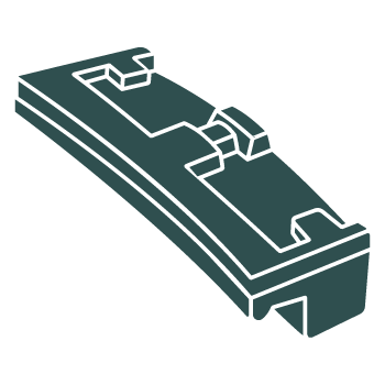 Колодка гребневая