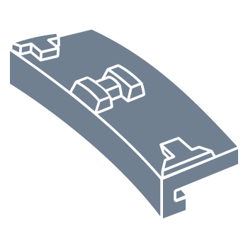 Колодка безгребневая
