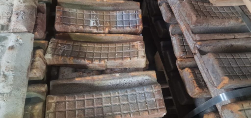 Технические характеристики локомотивной колодки (тип М)