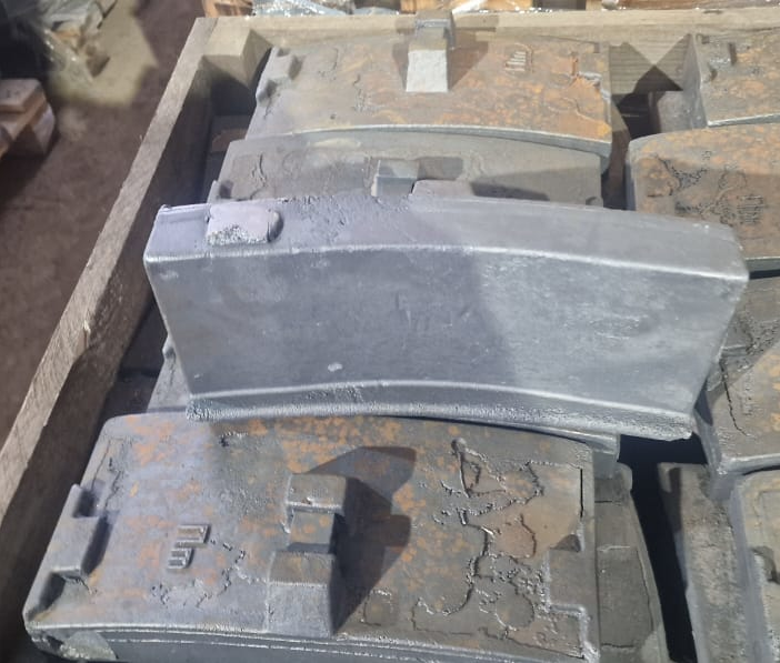 Технические характеристики тормозных безгребневых колодок без твёрдосплавных вставок